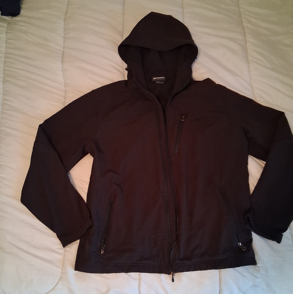 SNOZU Performance Black Winter Jacket.